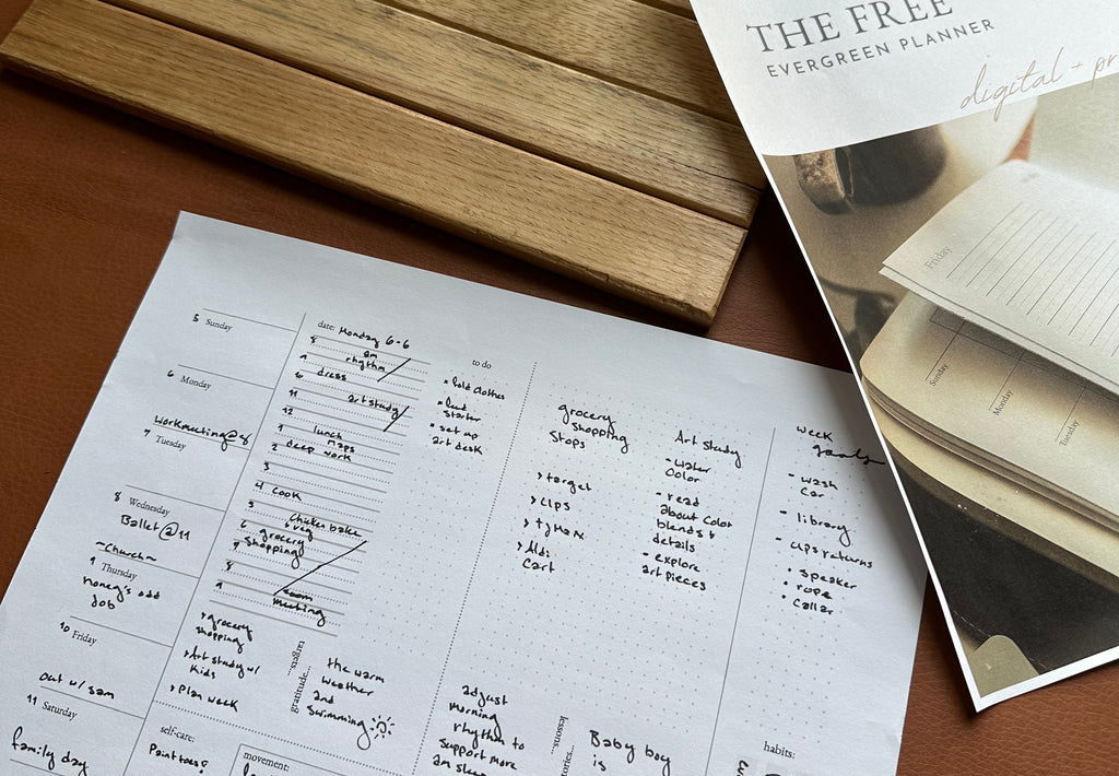 3 Budget Friendly Options for Trying Out the Evergreen Planner System