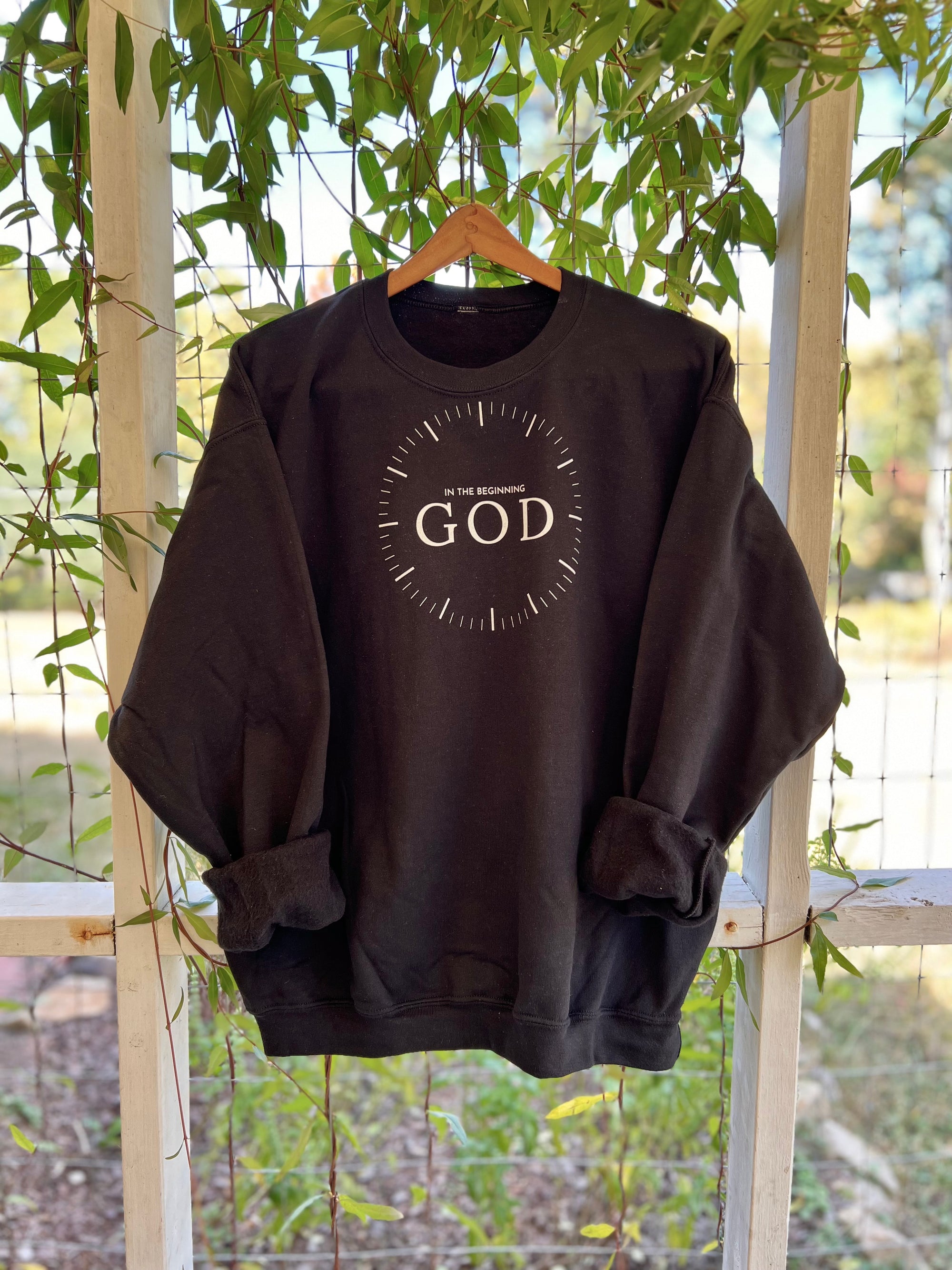 "In the Beginning God" Sweatshirt