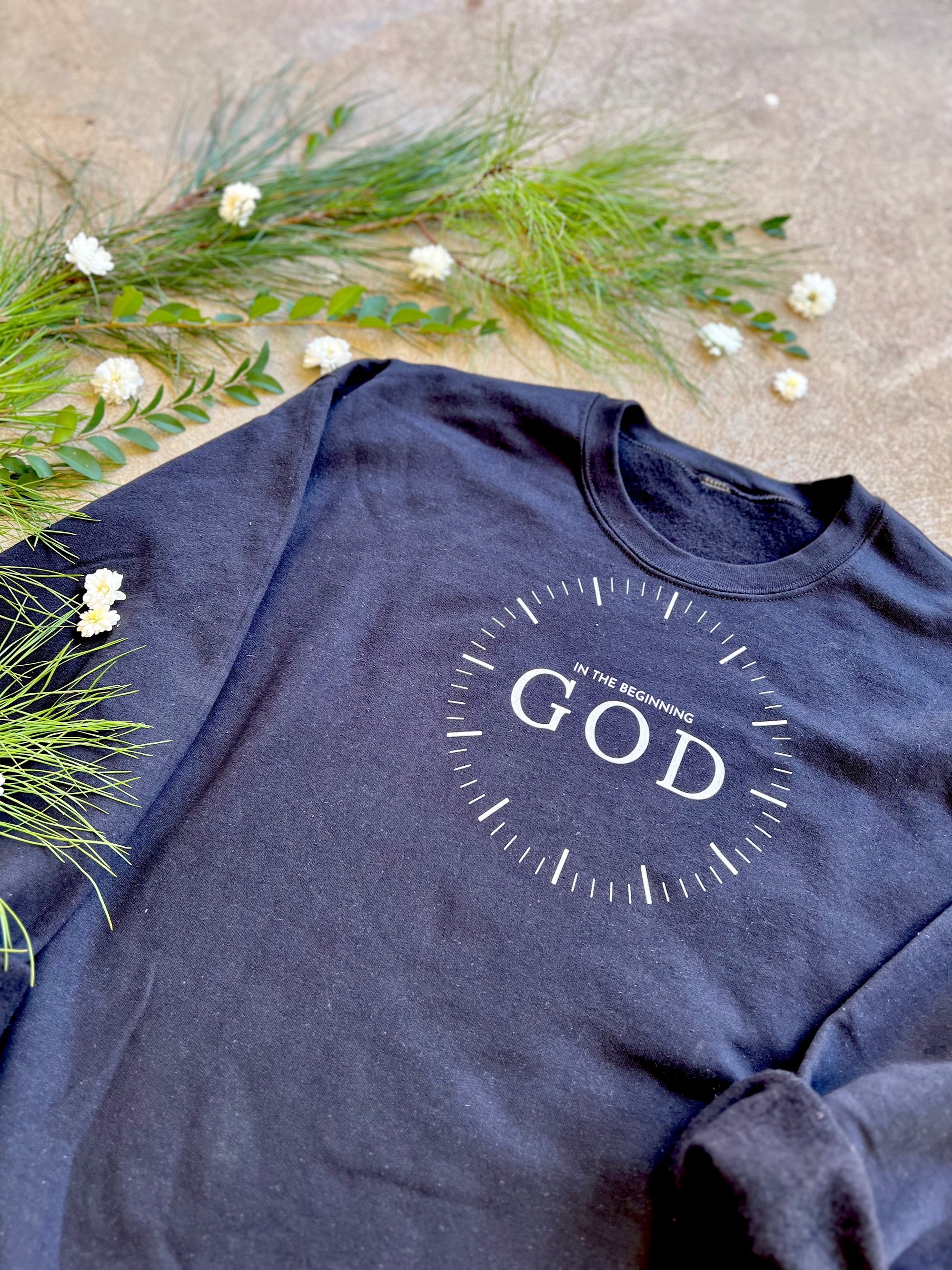 "In the Beginning God" Sweatshirt