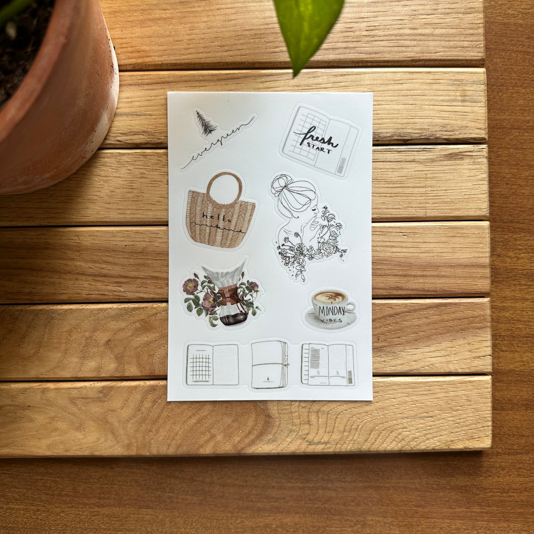Evergreen Iconic Sticker Sheet