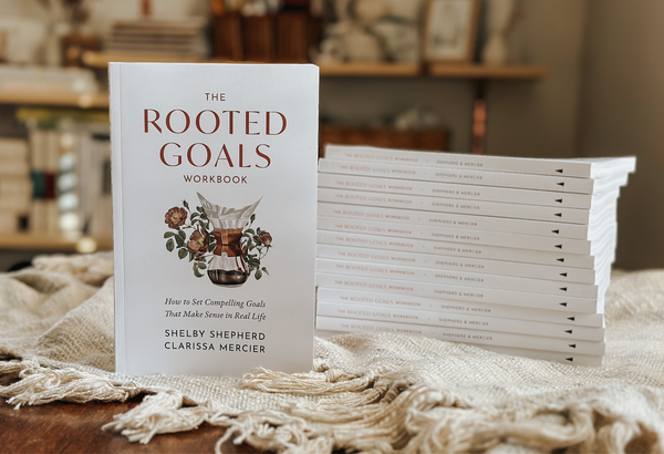the ROOTED Goals Workbook - Evergreen Planner